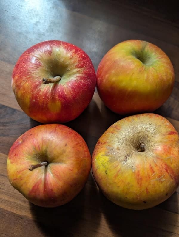 8 préparer les pommes