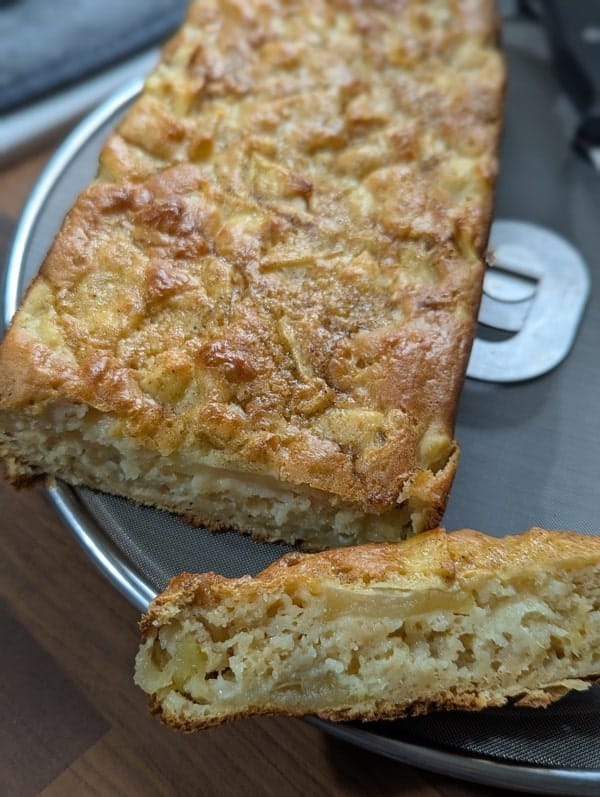 recette de gateau aux pommes healthy sans sucre ni beurre