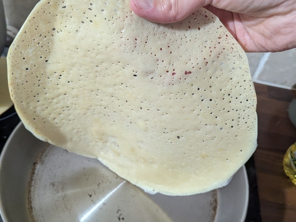 comment cuire des crèpes dans une poele en inox sans que cela colle