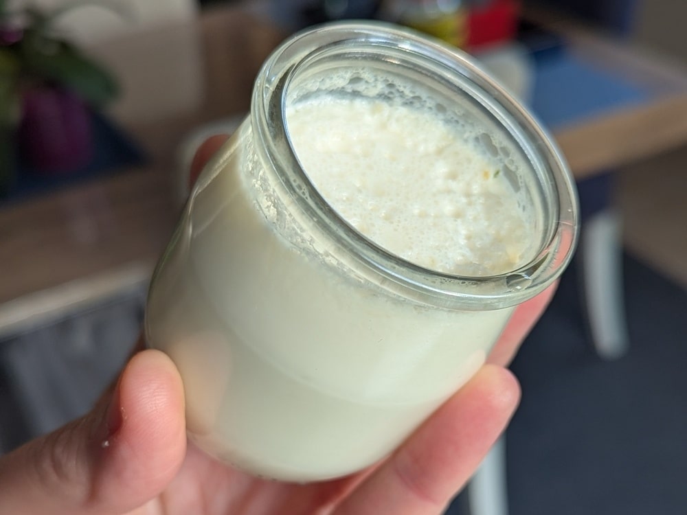 recette de yaourt maison brassé à la confiture d’abricot
