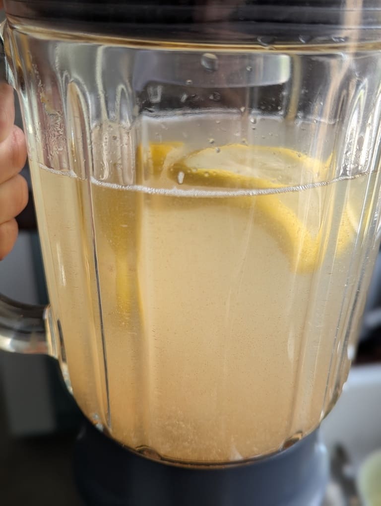 le kéfir entrain de macérer