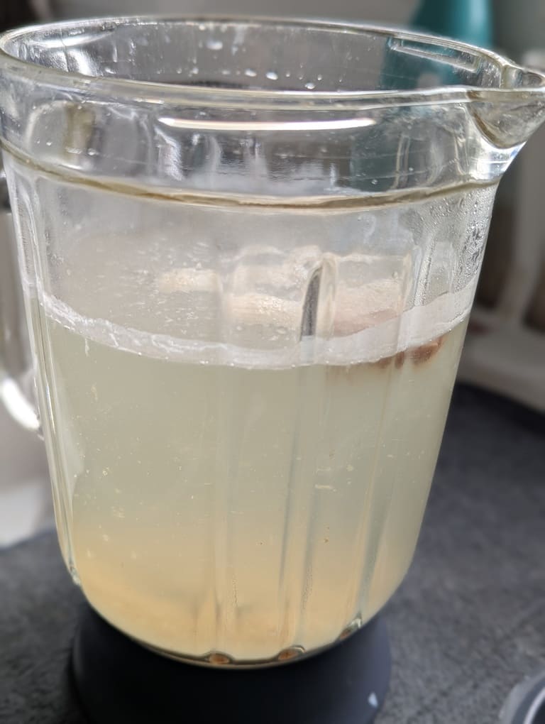 le kéfir une fois prêt