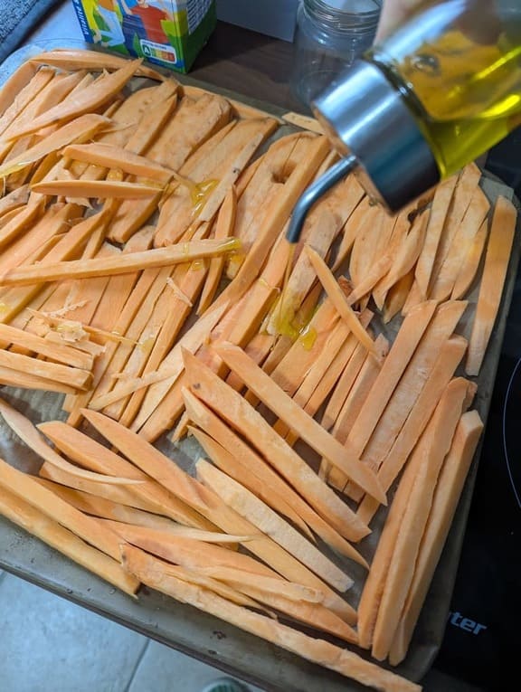 mettre de l’huile d’olive