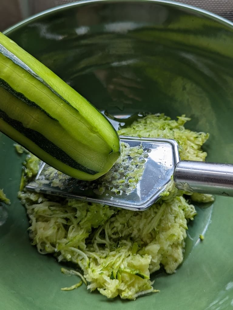 1 raper la courgette