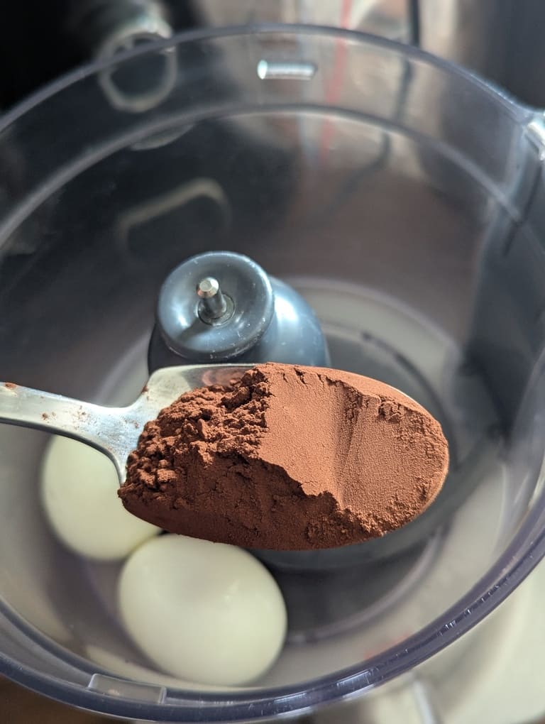 ajouter le cacao en poudre