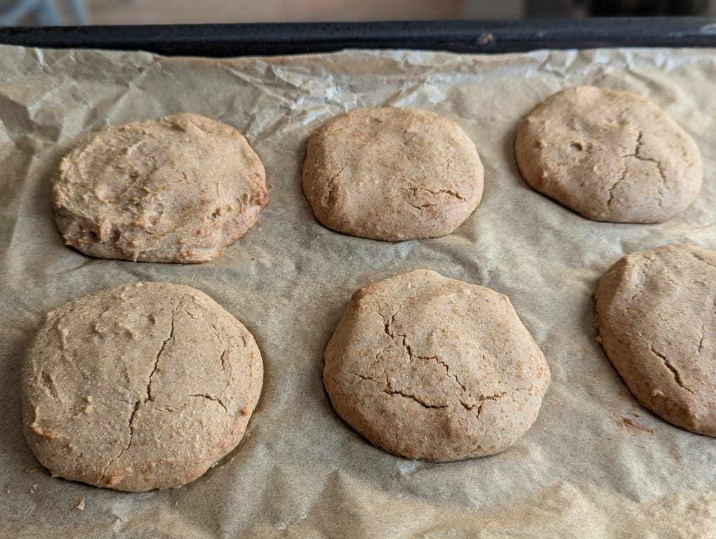 biscuits sans gluten à la crème de marron et farine de chataigne