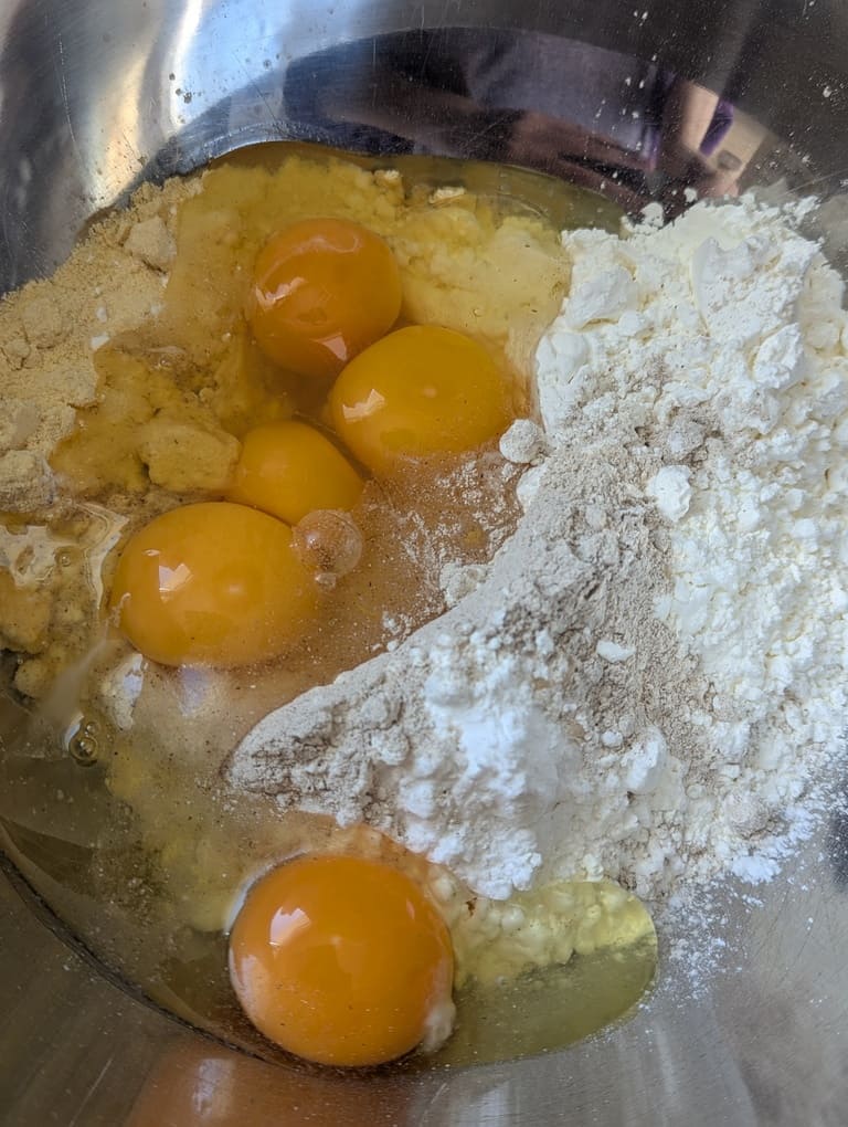 ajouter les oeufs