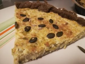 Quiche tofu soyeux