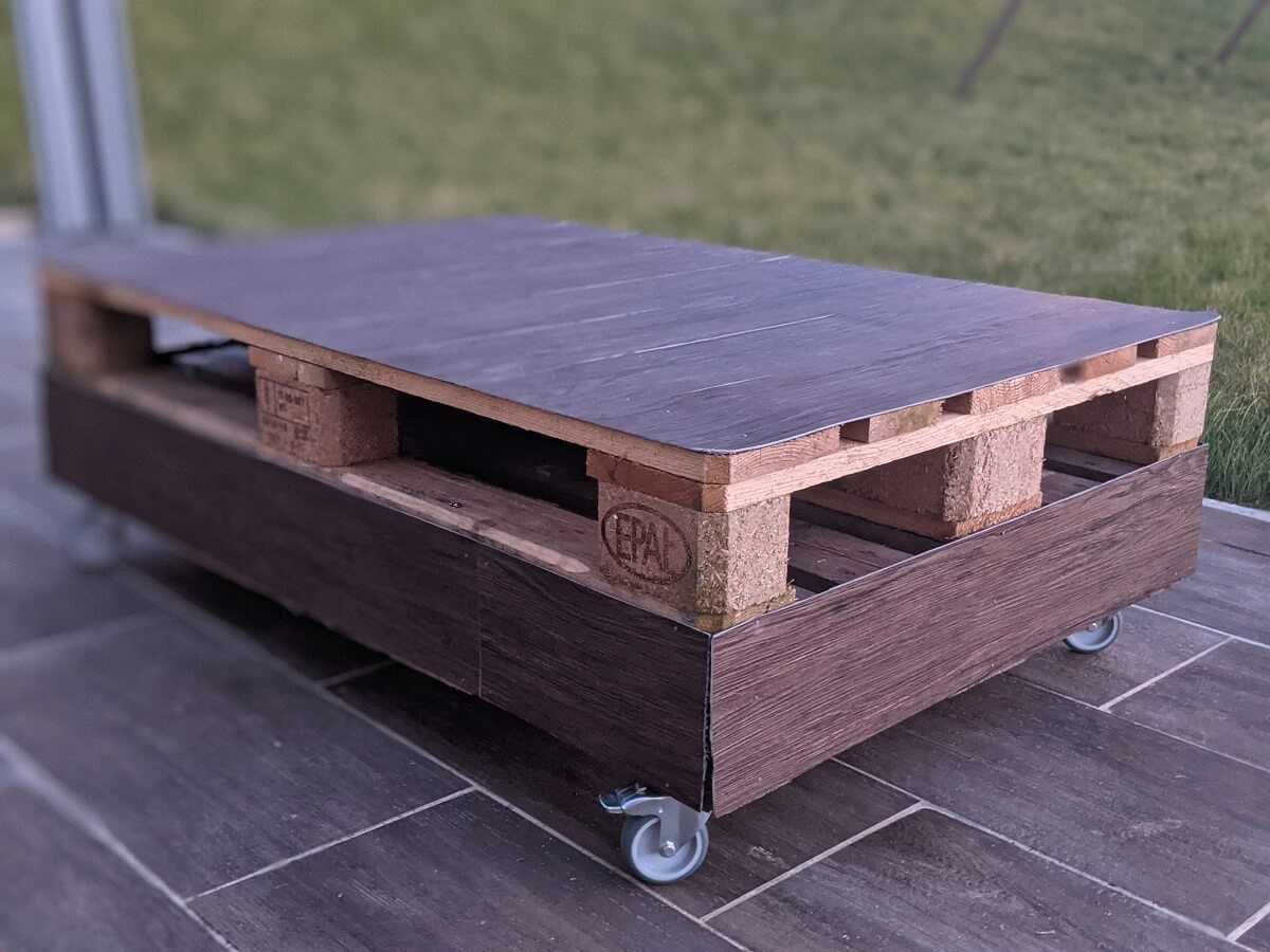 table basse palette