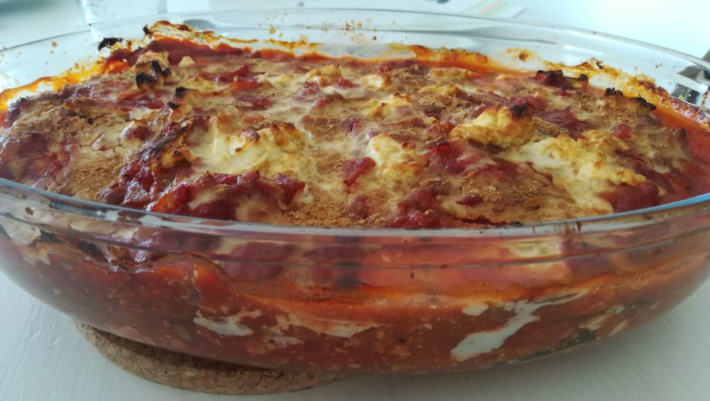 Lasagne de courgettes sans pâte