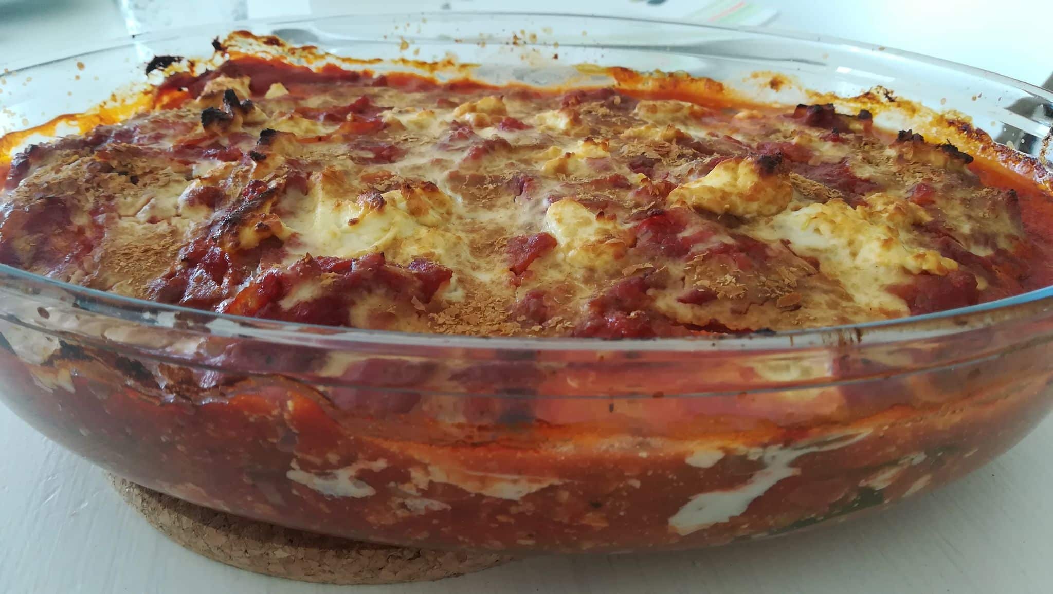 Lasagne de courgettes sans pâte