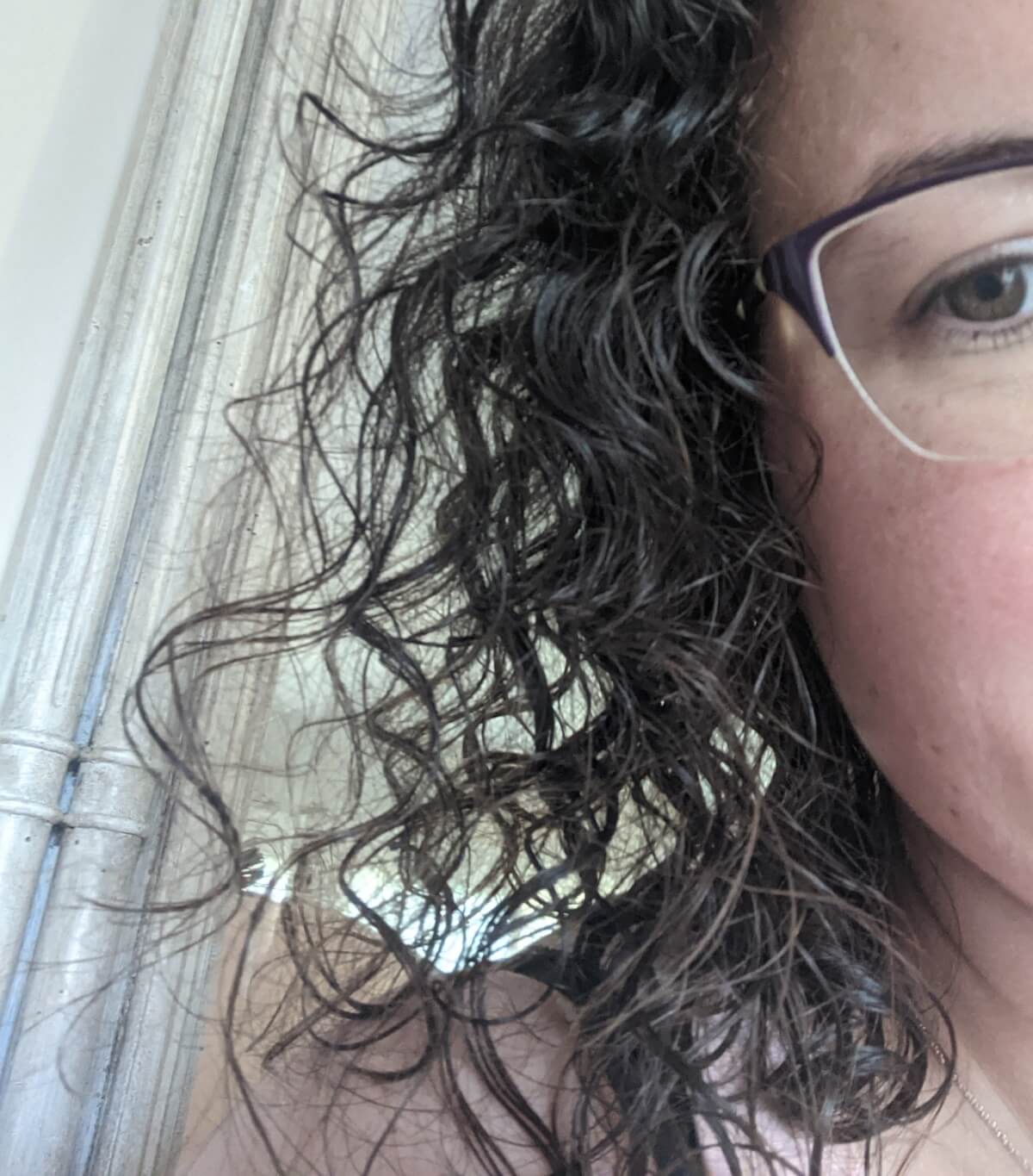 gel de lin cheveux frisés