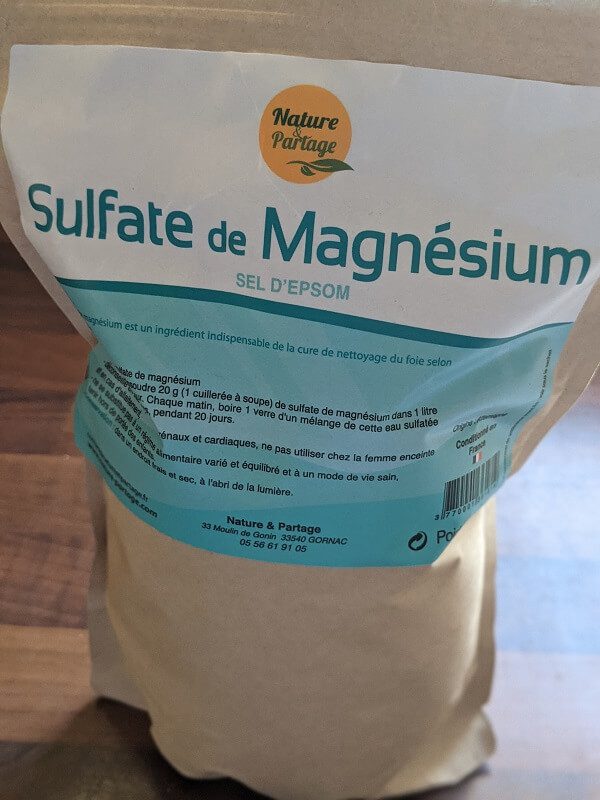 sel d'epsom pour sel de bain maison