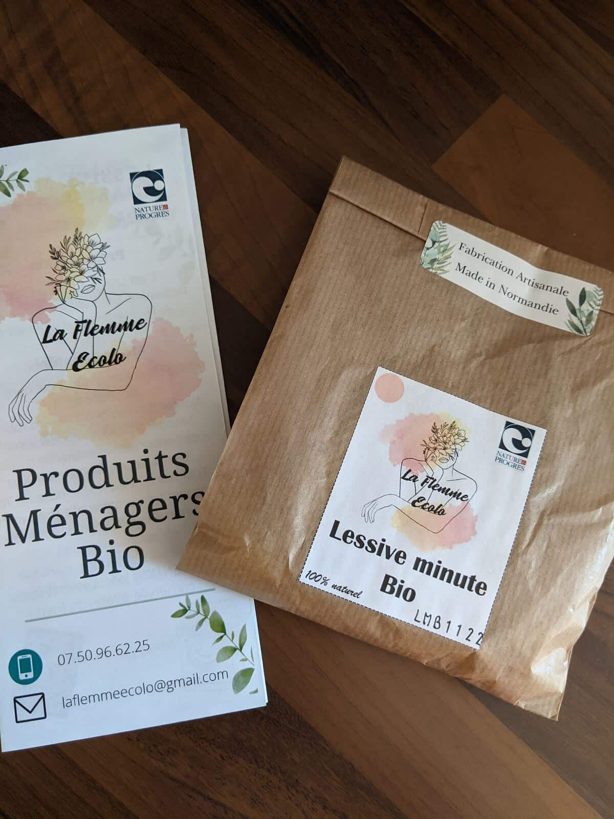 la flemme écolo lessive minute