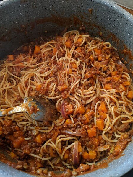 recette bolognaise économique