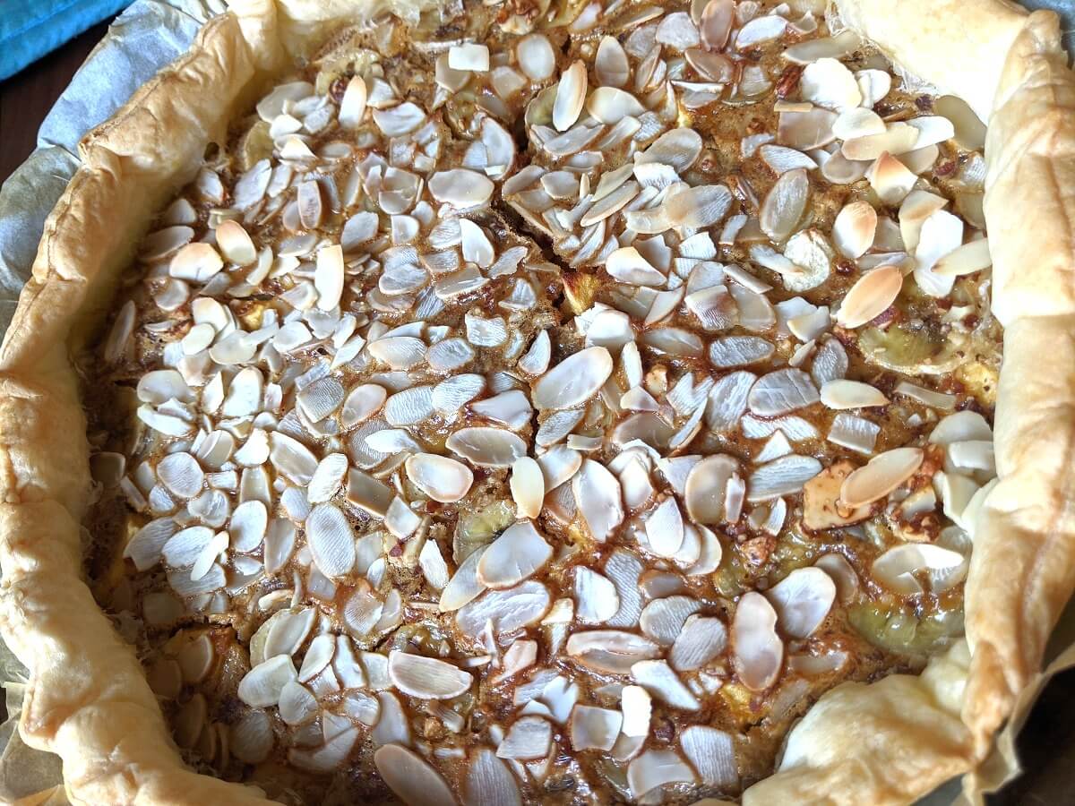 recette tarte à la banane