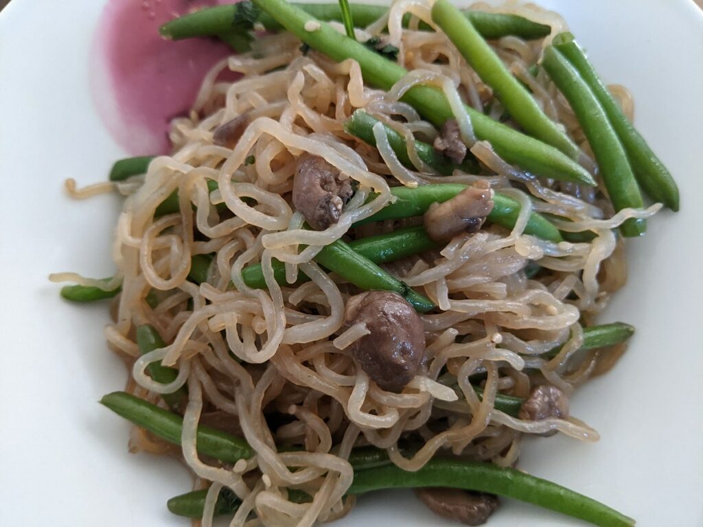 recette à base de konjac