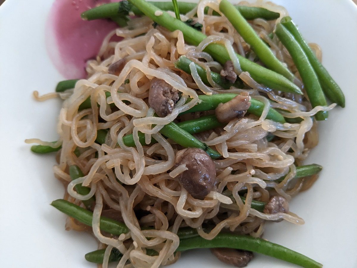 recette à base de konjac