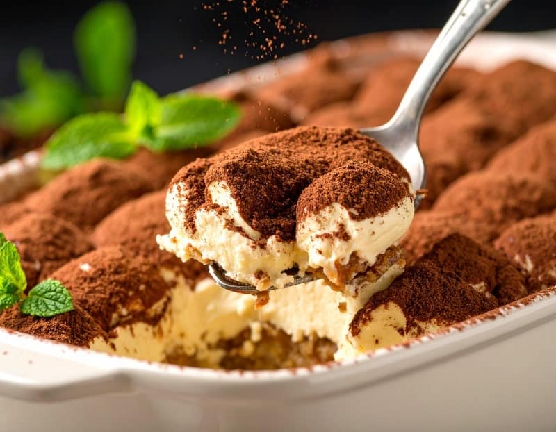 recette de tiramisu allégé avec moins de sucre
