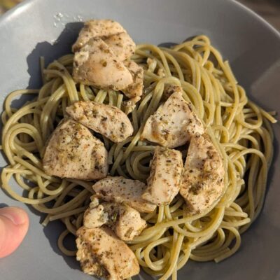 recette healthy de poulet mariné aux herbes et citron