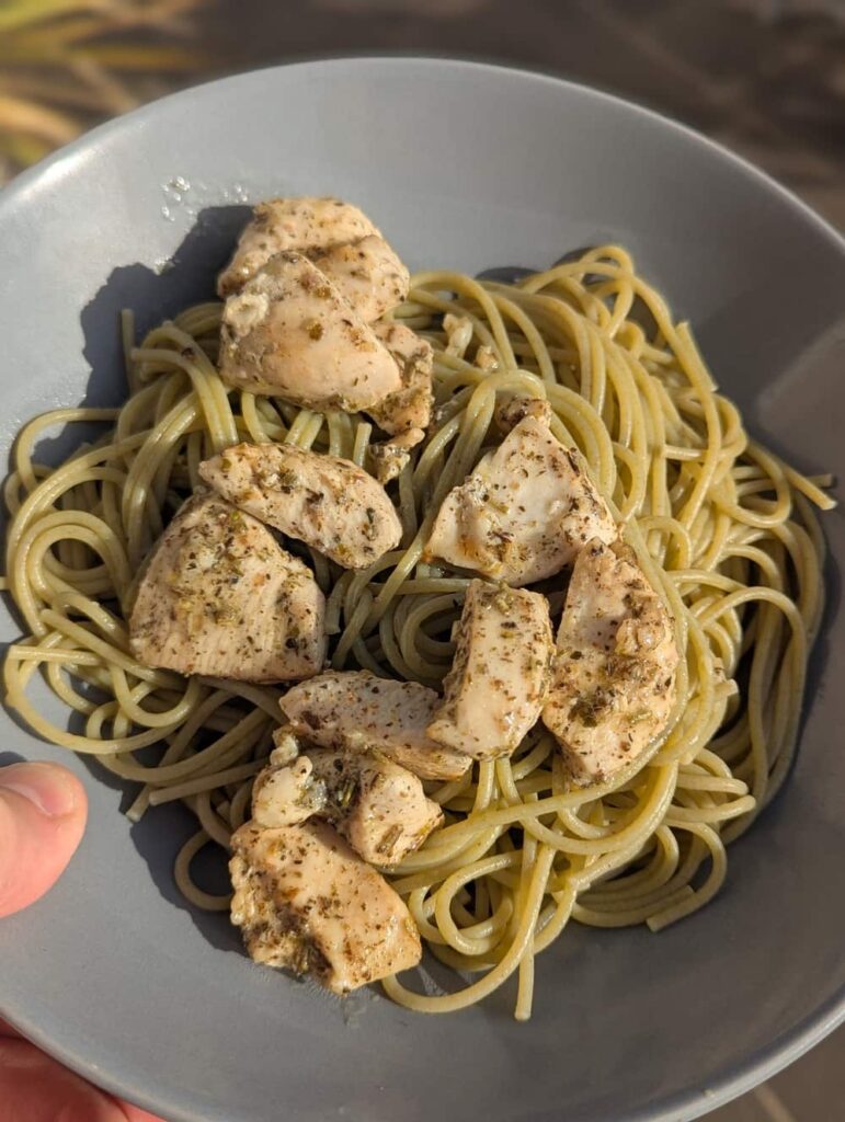 recette healthy de poulet mariné aux herbes et citron