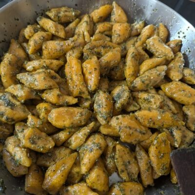faire revenir les gnocchis dans la poele