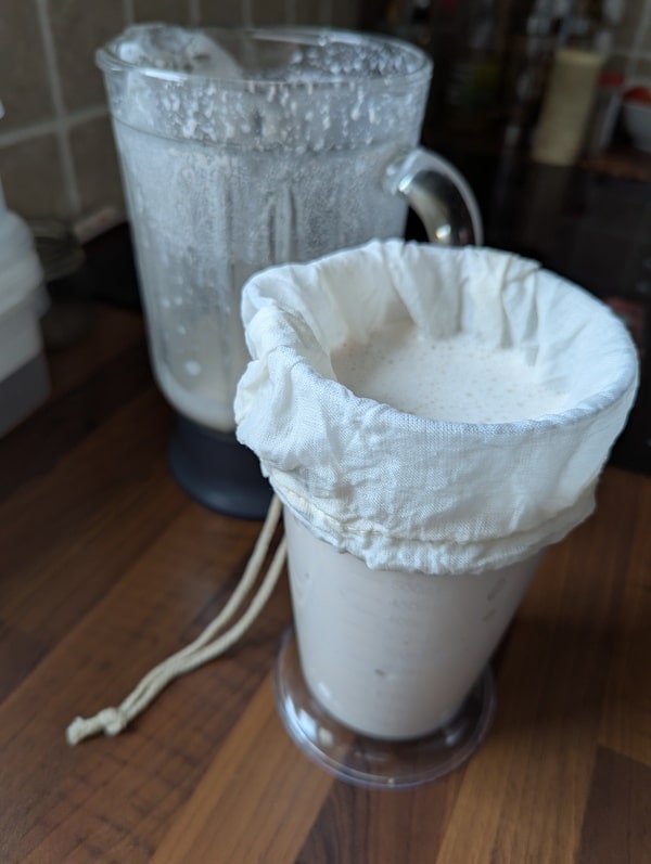préparer le sac à lait