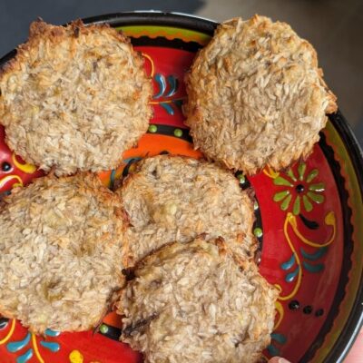Biscuits express Banane et coco
