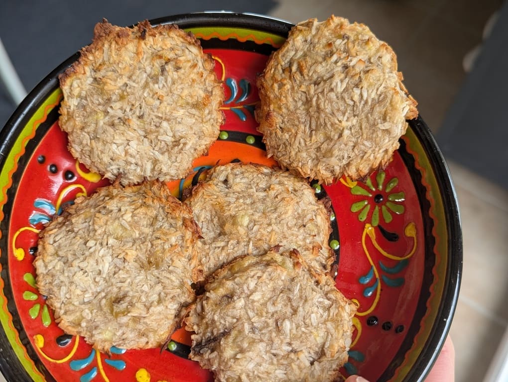 Biscuits express Banane et coco