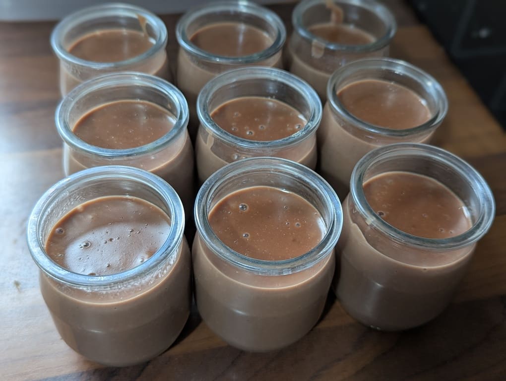 La crème au chocolat façon La Laitière fait maison