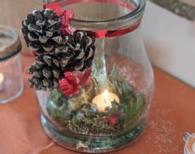 photophore déco noel